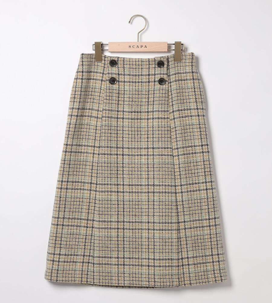 ハリスツイードスカート｜スカート｜LSTOCKROOM(エルストックルーム