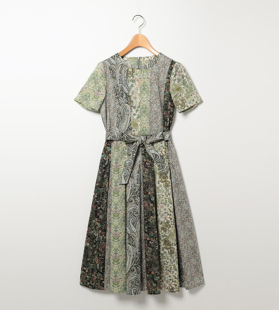 リバティパッチワークワンピース リバティパッチワーク2ワンピース｜ワンピース｜LSTOCKROOM(エル