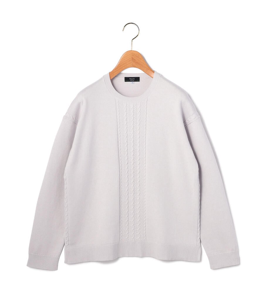 KEITH Lサイズ / キースエルサイズ スプリングケーブルニット Lサイズ】スプリングケーブルニット｜ニット｜LSTOCKROOM(エル