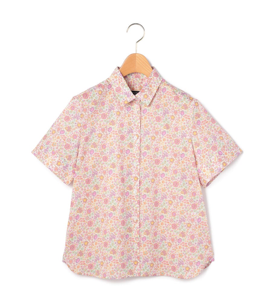 KEITH / キース ＬＩＢＥＲＴＹプリントブルージェムストーンブラウス KEITH｜LIBERTYプリントブルージェムストーンブラウス | Rakuten