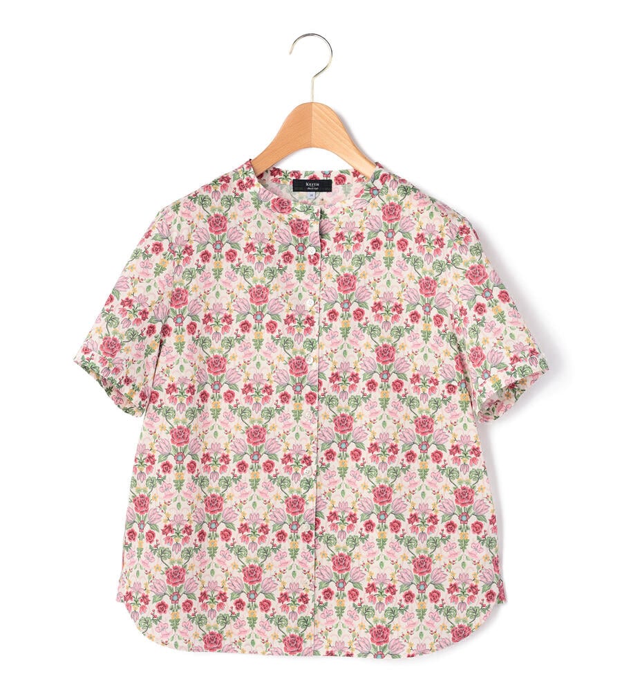 KEITH ＊LIBERTY/Lily Annabellブラウス Lサイズ】LIBERTYプリントLily Annabellブラウス｜シャツ